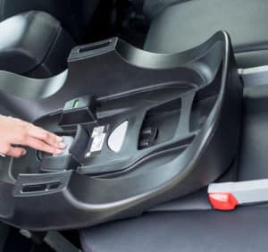 flex base telakka isofix räikkäjärjestelmä