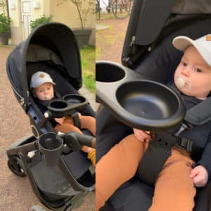 stokke trailz lastenrattaat tarjotin